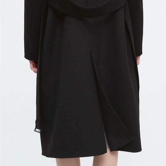 JW Anderson wool Uniqlo premium double face oversized belted coat - Picture 9 of 10